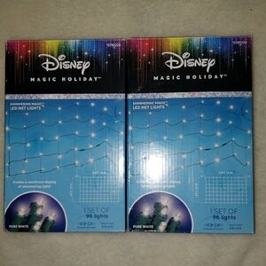 Disney White Holiday LED String Lights Twinkling Magic
